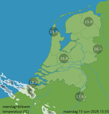 KNMI Neerslagradar
